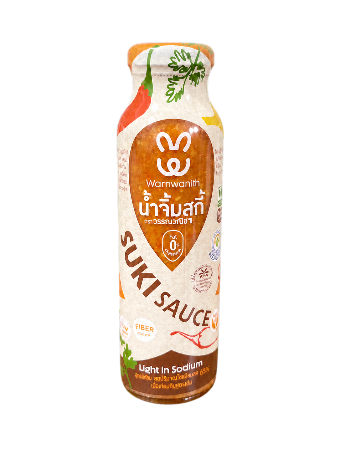 ขวดน้ำจิ้มสุกี้วรรณวณิช สูตรคลีน